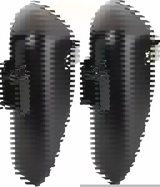 Welding Helmet: Black, Thermoplastic, Shade 10